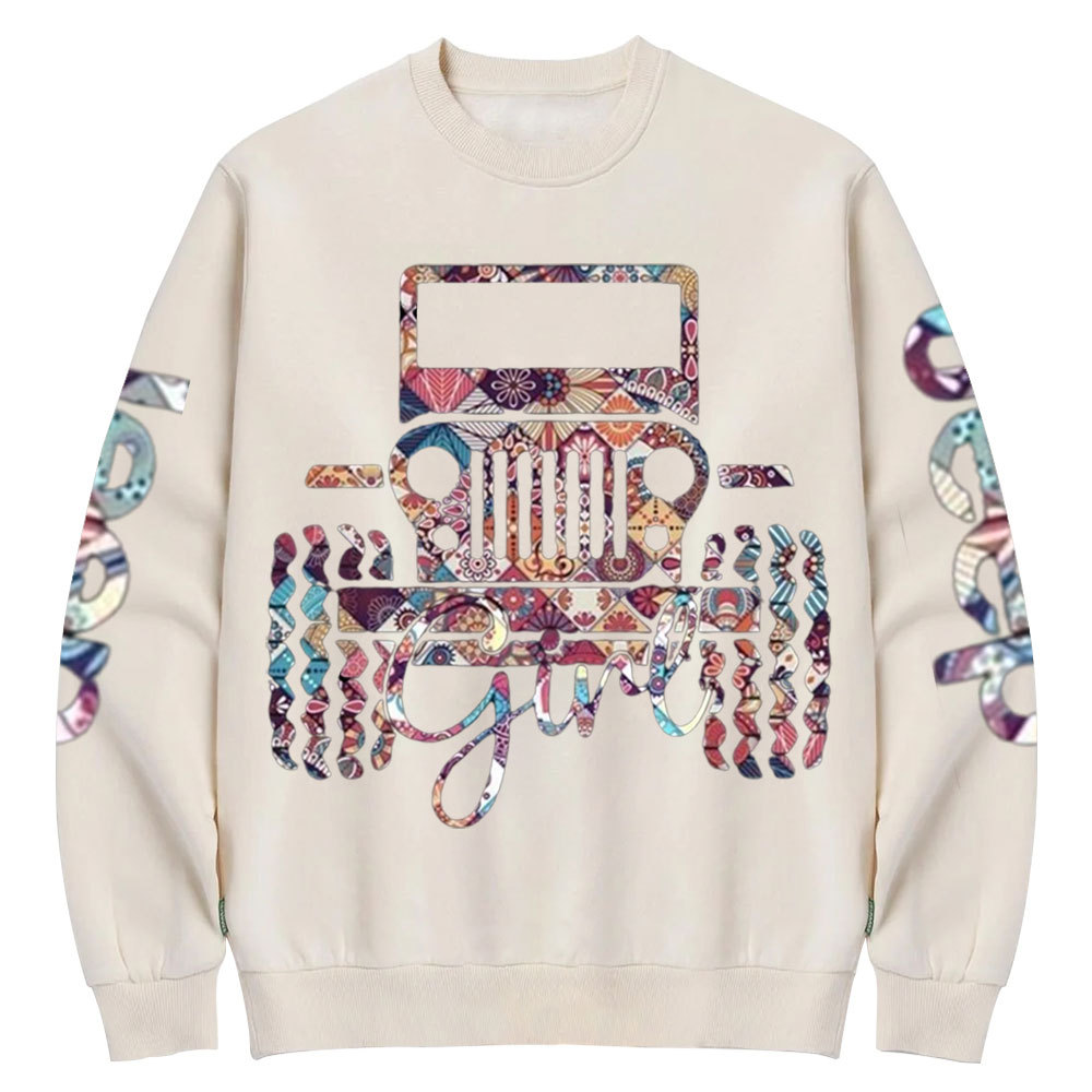 Quilt Patterns Jp Girl  Love Sewing Crew Neck Sweatshirt