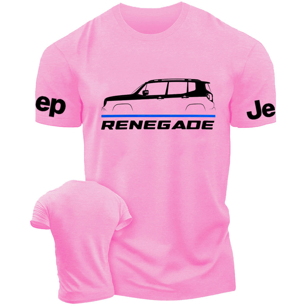 Jp Renegade 2015-2022 Car Enthusiast Thin Blue Line Police T-Shirt