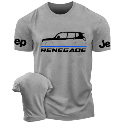 Jp Renegade 2015-2022 Car Enthusiast Thin Blue Line Police T-Shirt