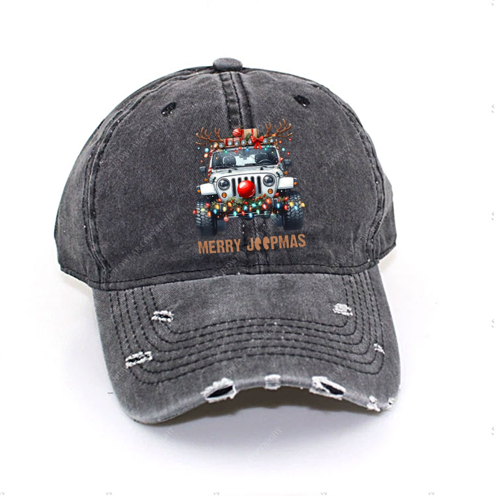 Merry Jpmas Ugly Light Reindeer Christmas Essential Baseball Cap