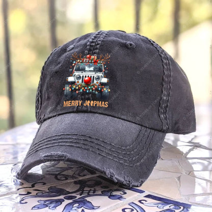 Merry Jpmas Ugly Light Reindeer Christmas Essential Baseball Cap
