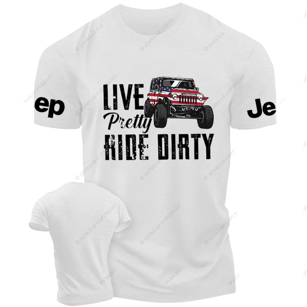 Jp Live Pretty Ride Dirty T-Shirt
