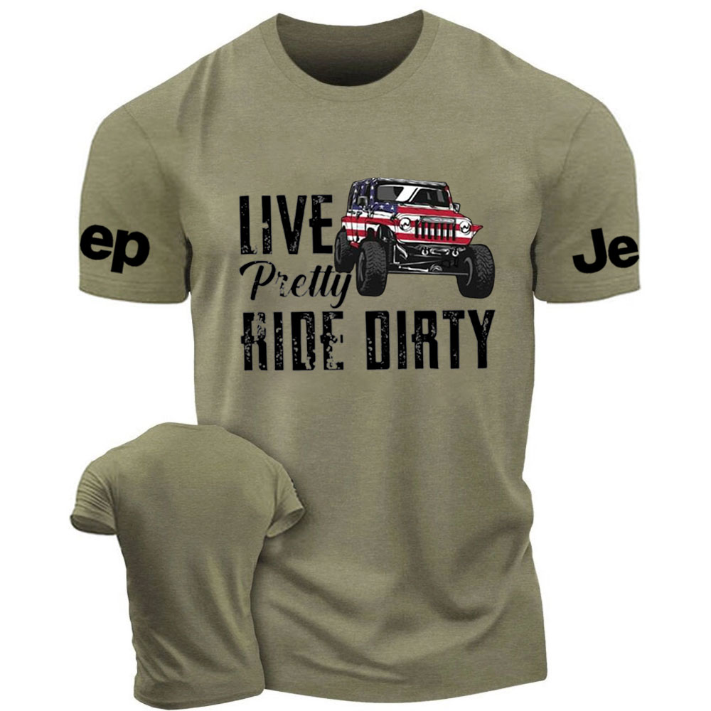 Jp Live Pretty Ride Dirty T-Shirt