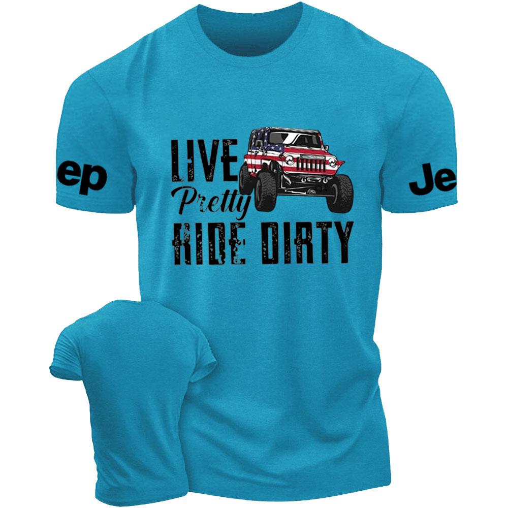 Jp Live Pretty Ride Dirty T-Shirt
