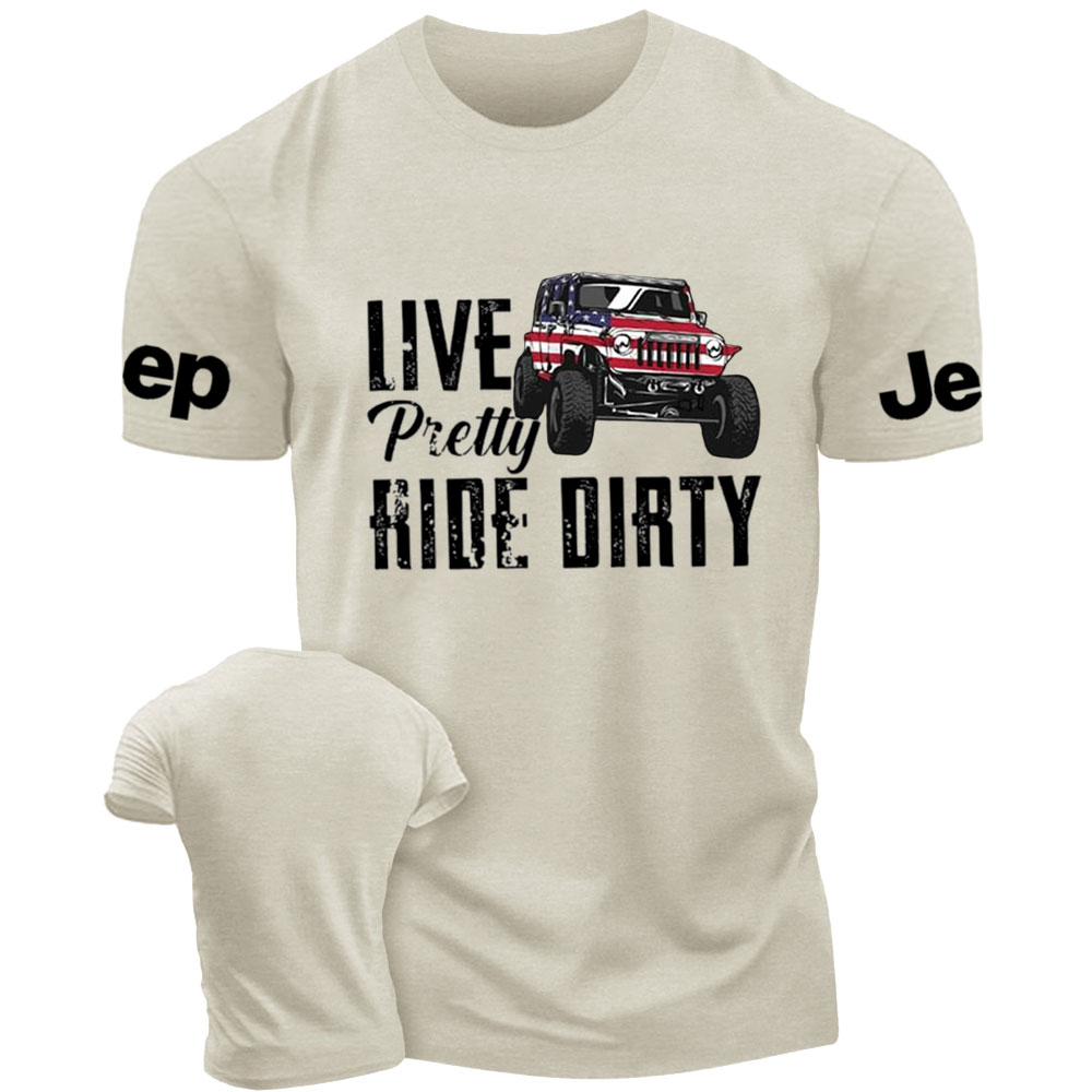 Jp Live Pretty Ride Dirty T-Shirt