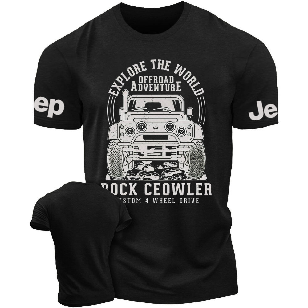 Rock Ceowler 4 Wheel Jp Driver T-Shirt