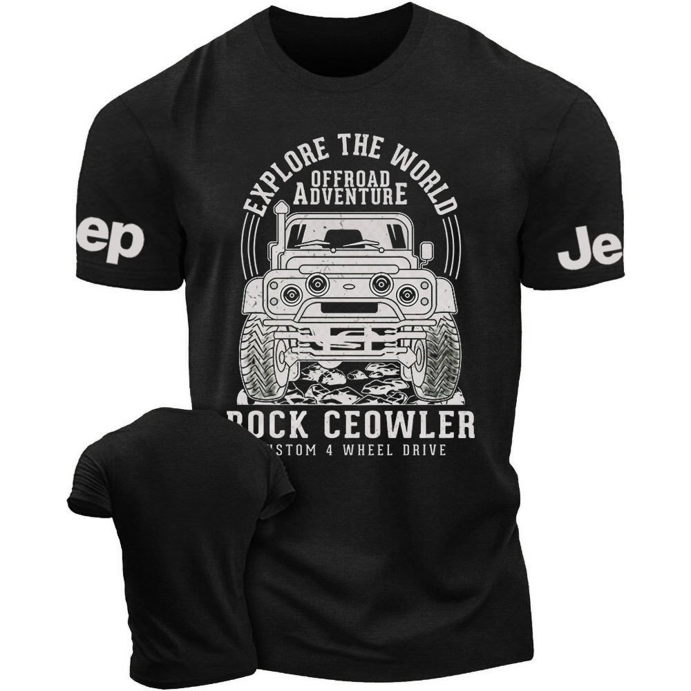 Rock Ceowler 4 Wheel Jp Driver T-Shirt