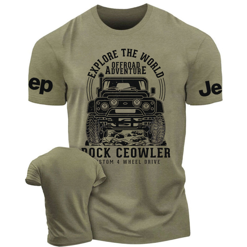 Rock Ceowler 4 Wheel Jp Driver T-Shirt