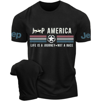 Veteran Gift-Jp America Grunge Star Flag T-Shirt