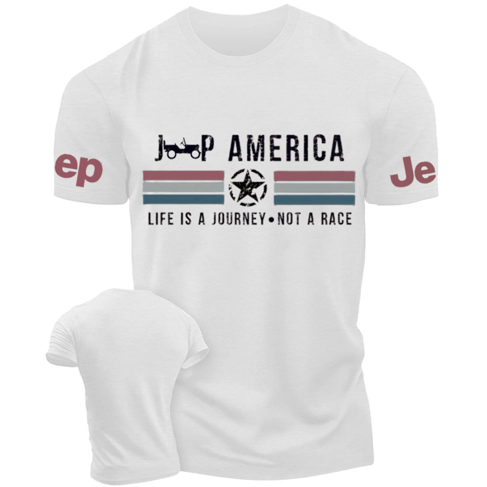 Veteran Gift-Jp America Grunge Star Flag T-Shirt