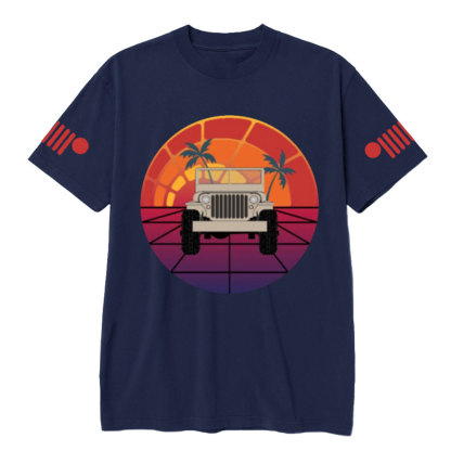 Retro Sunrise Jp T-Shirt