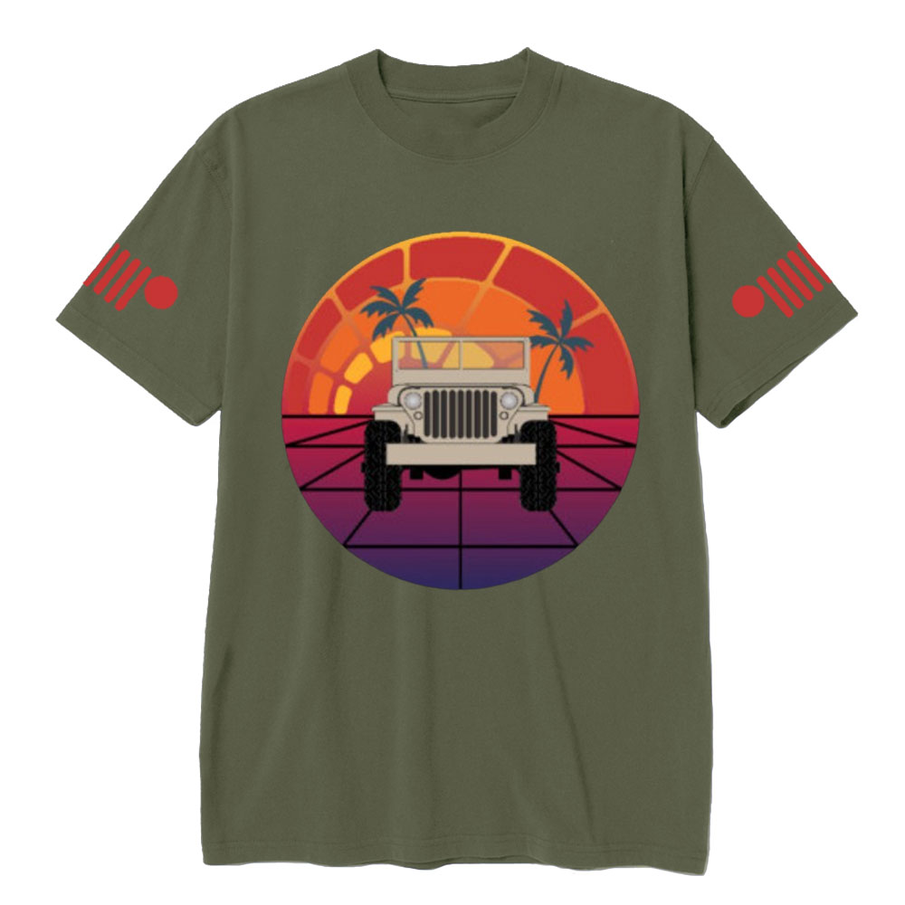 Retro Sunrise Jp T-Shirt