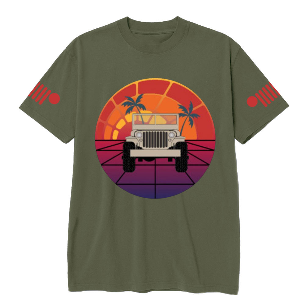 Retro Sunrise Jp T-Shirt
