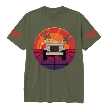 Retro Sunrise Jp T-Shirt