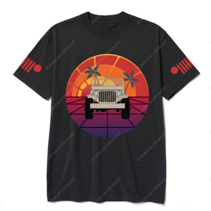 Retro Sunrise Jp T-Shirt