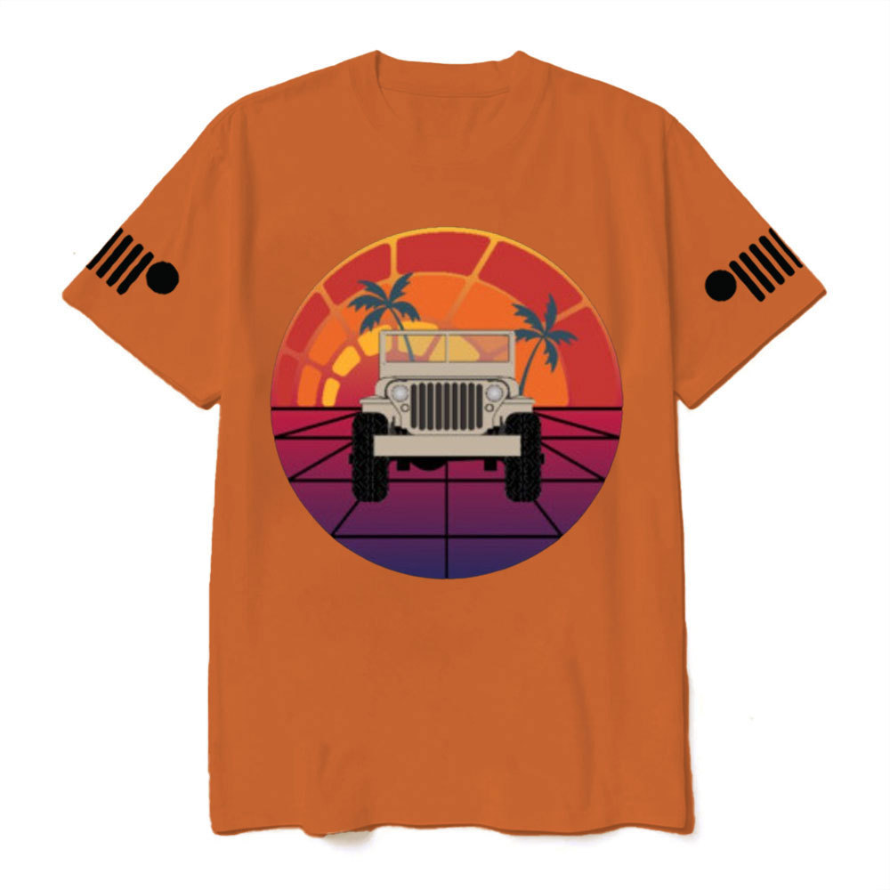 Retro Sunrise Jp T-Shirt