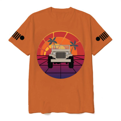 Retro Sunrise Jp T-Shirt
