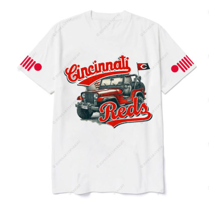 Reds Baseball Jp T-shirt