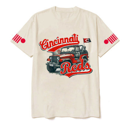 Reds Baseball Jp T-shirt