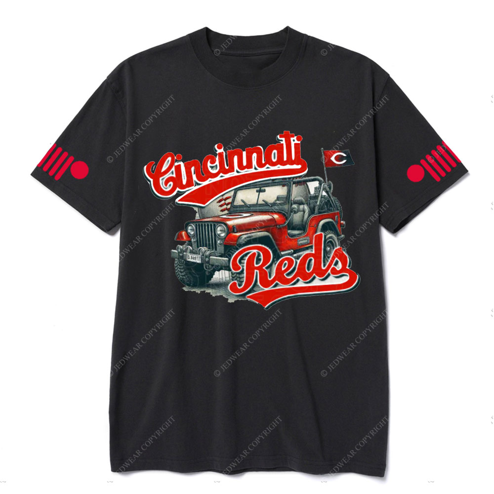 Reds Baseball Jp T-shirt