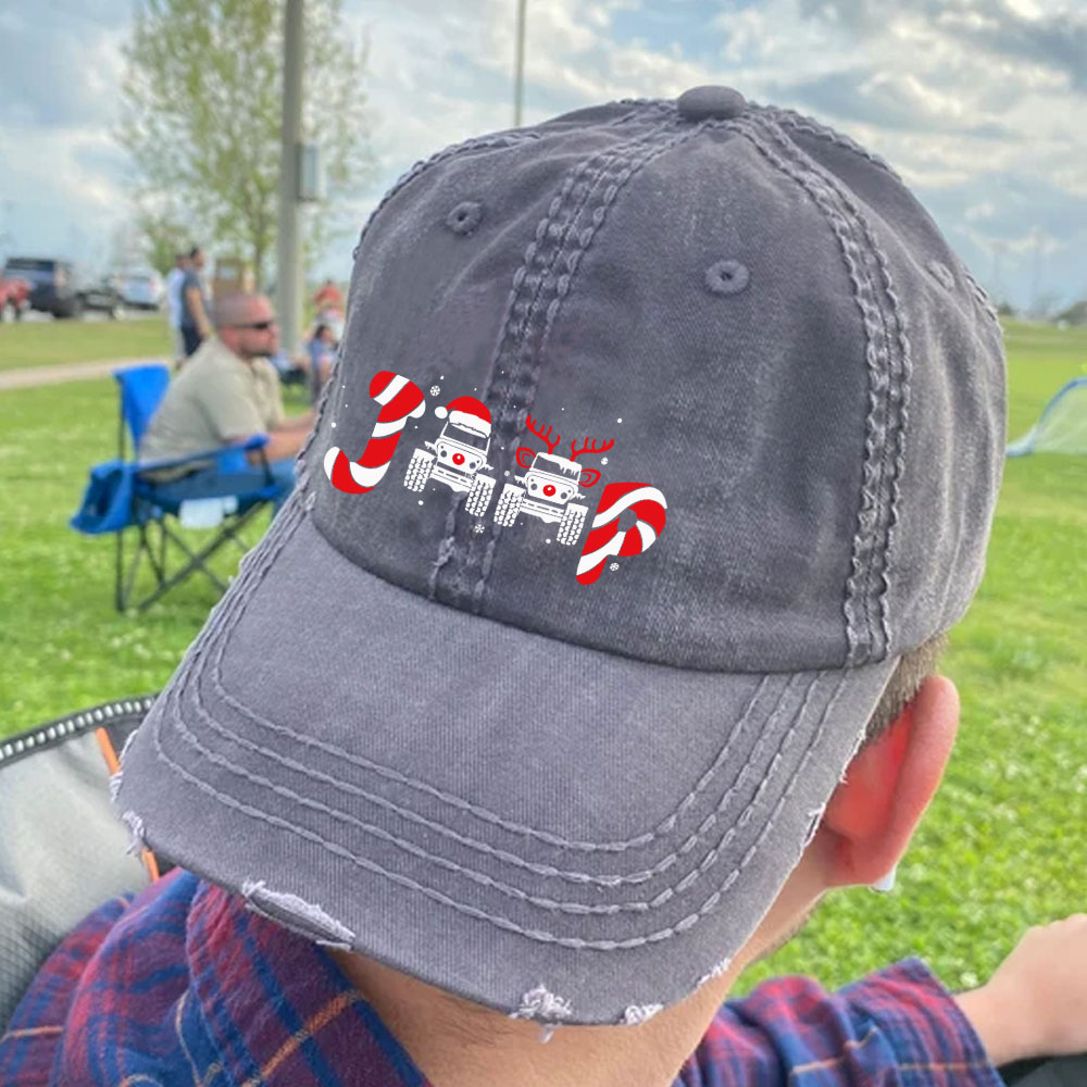 Santa Deer Candy Jp Merry Christmas Baseball Cap