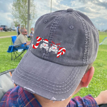 Santa Deer Candy Jp Merry Christmas Baseball Cap