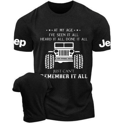 At My Age I Have Seen It All Heard It All Done It Jp T-Shirt