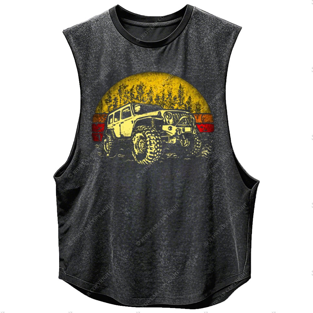 Retro Jps Off Road Men Tank