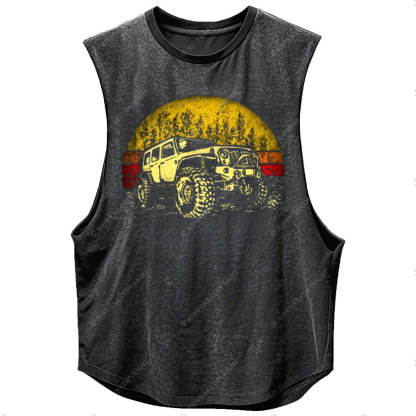 Retro Jps Off Road Men Tank