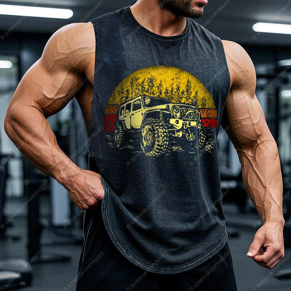 Retro Jps Off Road Men Tank