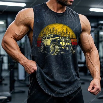Retro Jps Off Road Men Tank