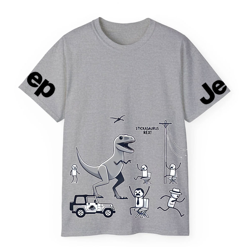 Horror Stickasaurus Rex Funny Jp T-Shirt