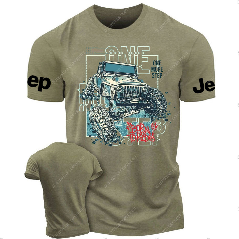One More Step, Born to Ride Jp Lover T-Shirt