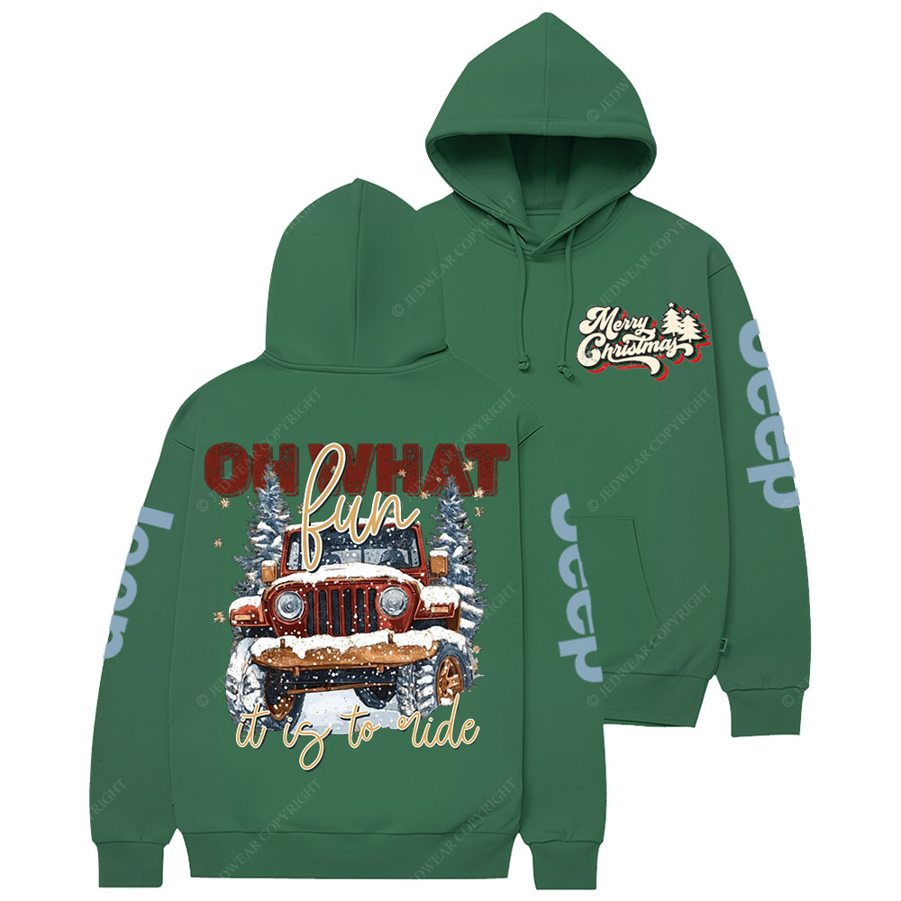 Merry Jpmas What Fun It Is To Ride Casual Hoodie