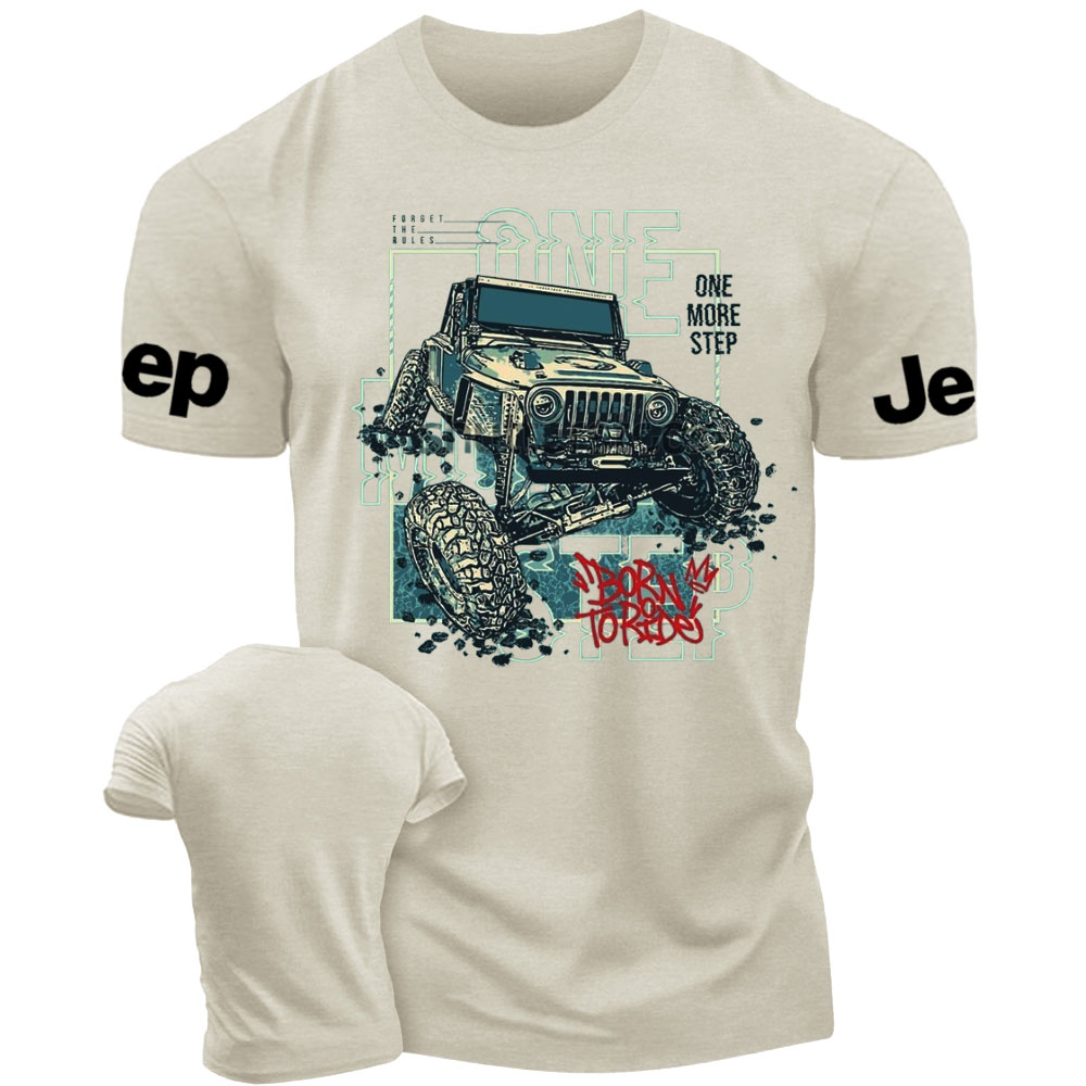 One More Step, Born to Ride Jp Lover T-Shirt