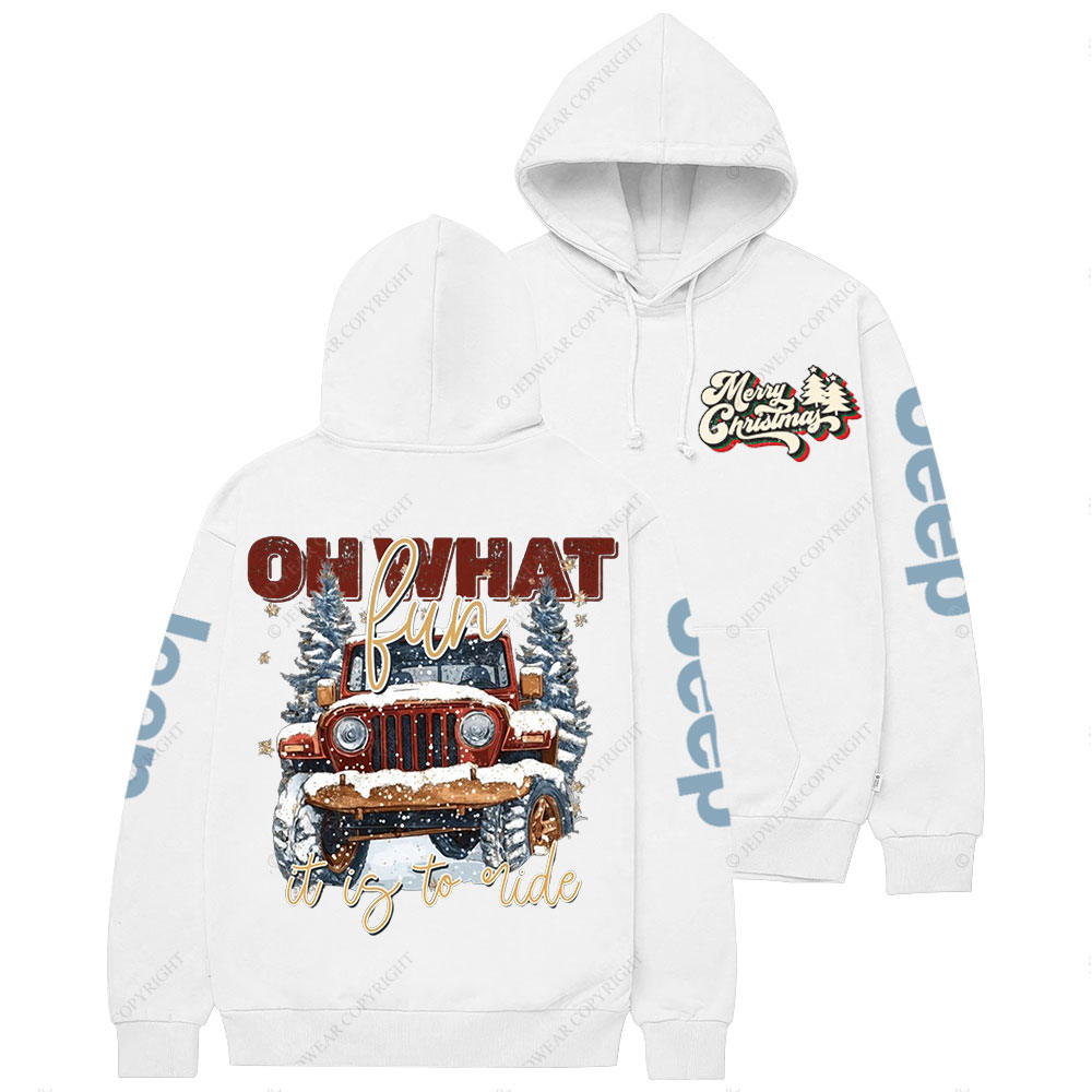 Merry Jpmas What Fun It Is To Ride Casual Hoodie