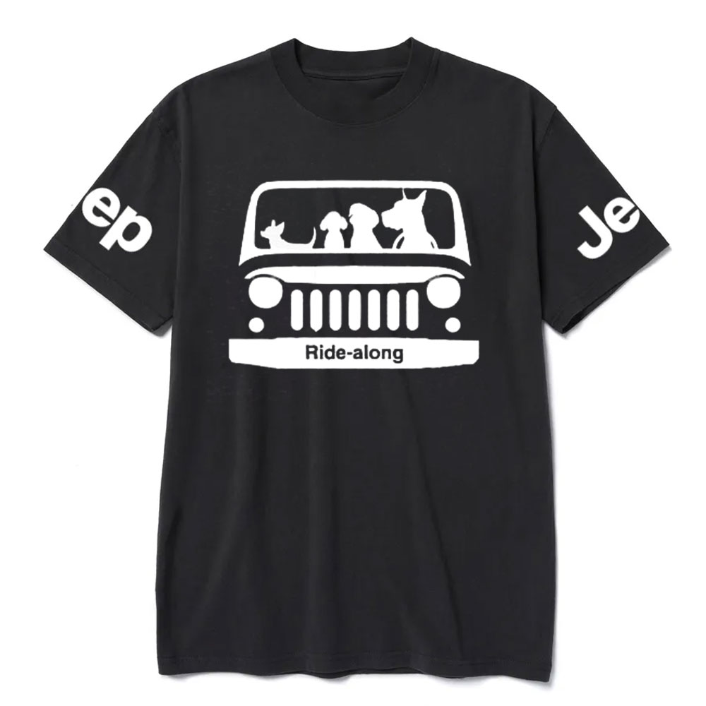 Ride-Along Dogs Jp Lover T-Shirt