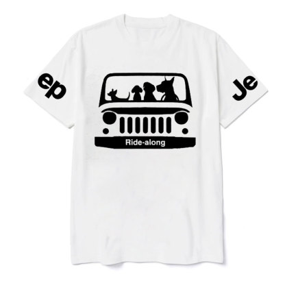 Ride-Along Dogs Jp Lover T-Shirt