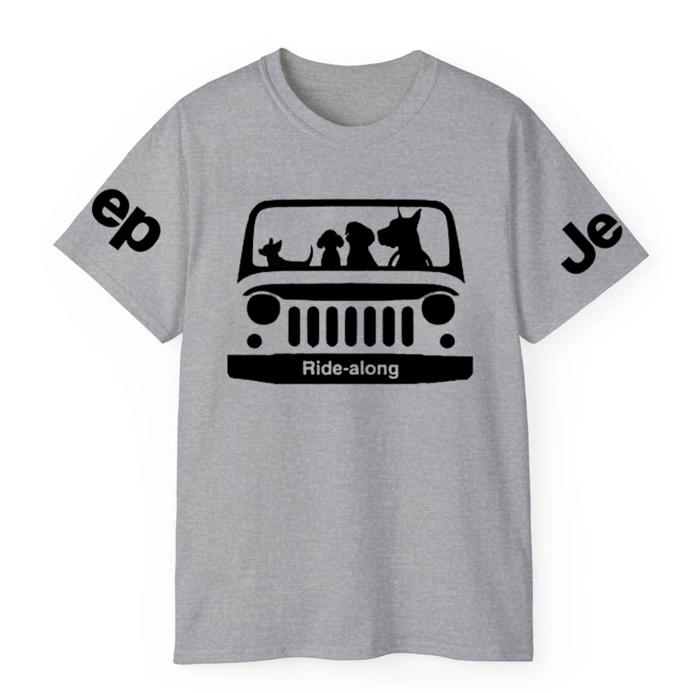 Ride-Along Dogs Jp Lover T-Shirt