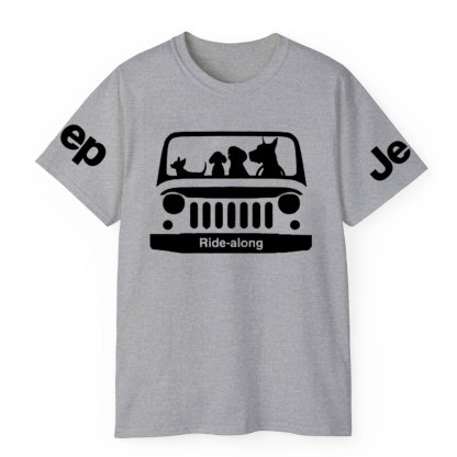 Ride-Along Dogs Jp Lover T-Shirt