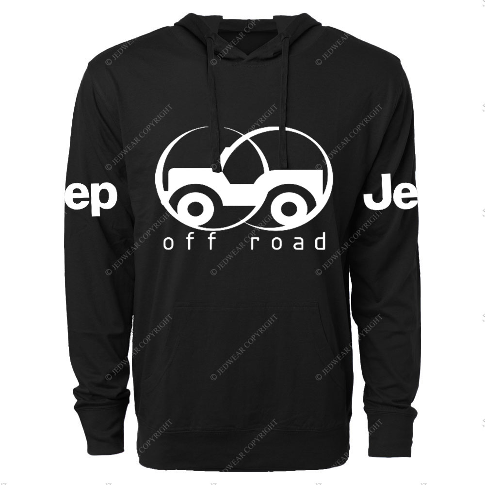 Off Road Jp Car Two Cicles Oversized Lightweight Hoodie