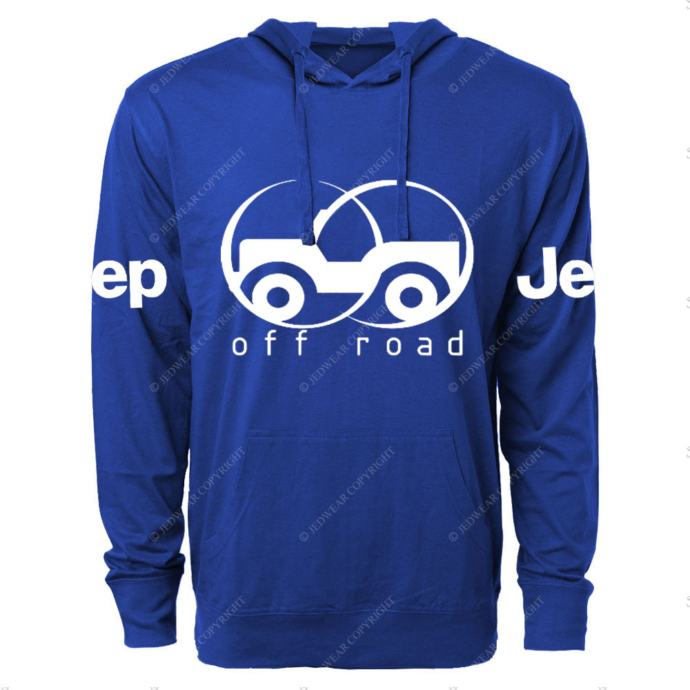 Off Road Jp Car Two Cicles Oversized Lightweight Hoodie