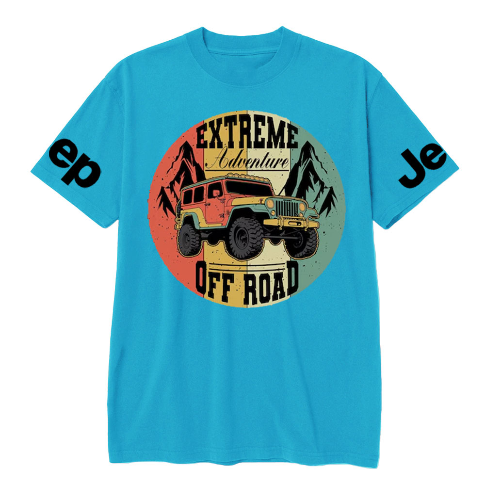 Retro Extreme Adventure Jp Off Road T-Shirt