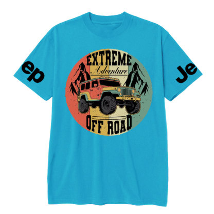 Retro Extreme Adventure Jp Off Road T-Shirt