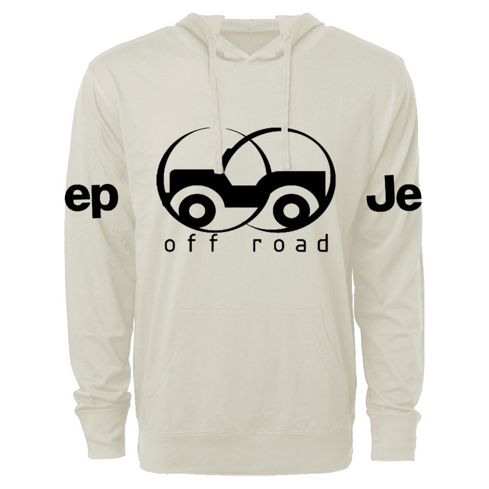 Off Road Jp Car Two Cicles Oversized Lightweight Hoodie
