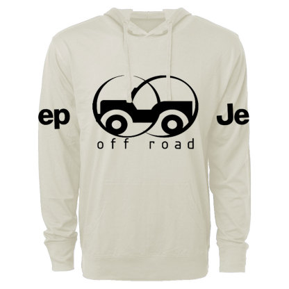 Off Road Jp Car Two Cicles Oversized Lightweight Hoodie
