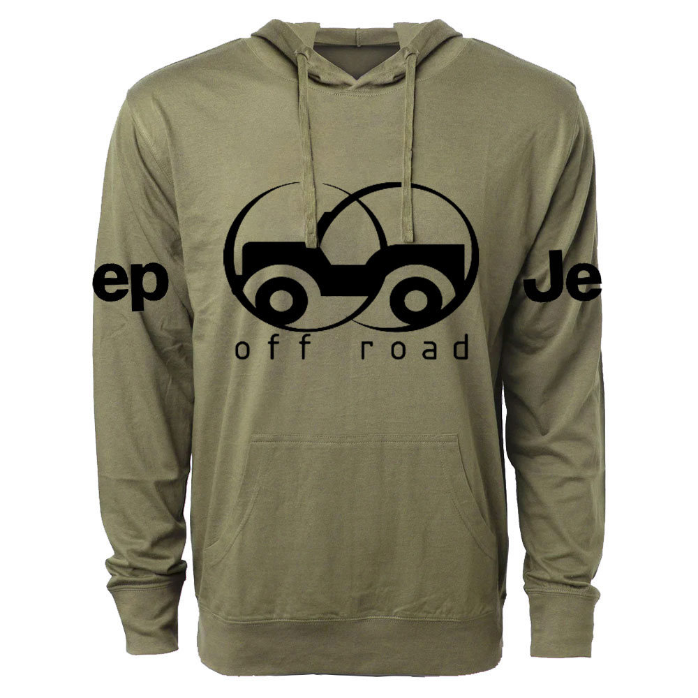 Off Road Jp Car Two Cicles Oversized Lightweight Hoodie