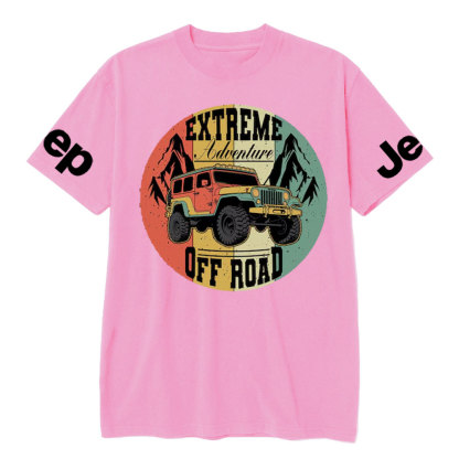 Retro Extreme Adventure Jp Off Road T-Shirt