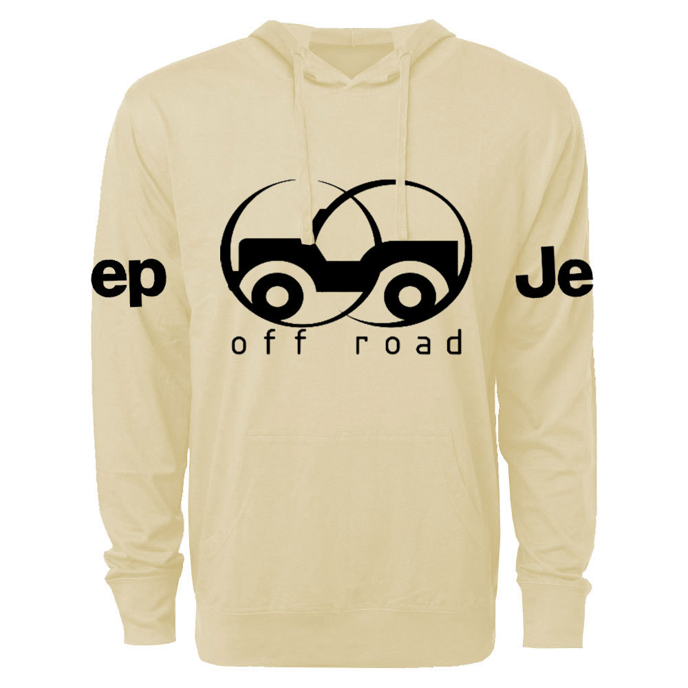 Off Road Jp Car Two Cicles Oversized Lightweight Hoodie