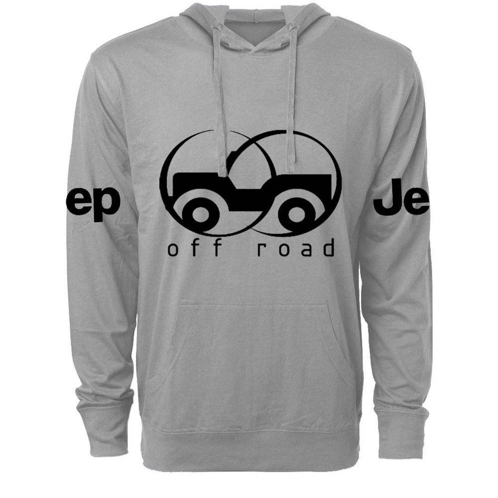 Off Road Jp Car Two Cicles Oversized Lightweight Hoodie